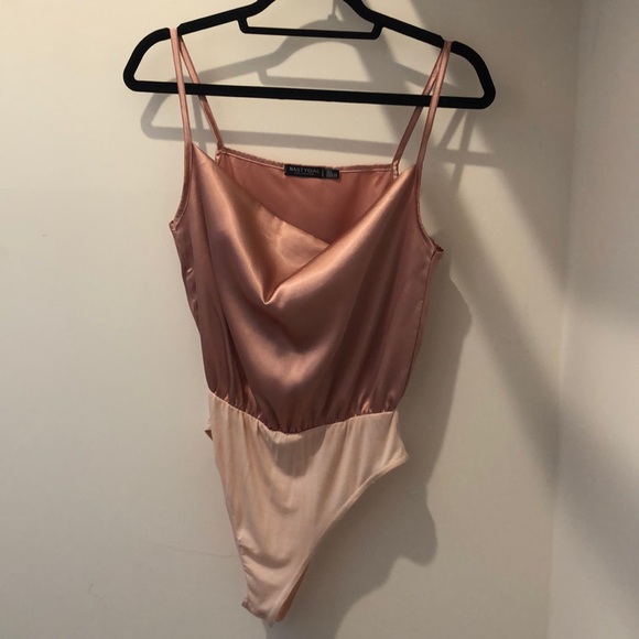 That’s Rich Satin Boysuit from Nasty Gal - Picture 2 of 4